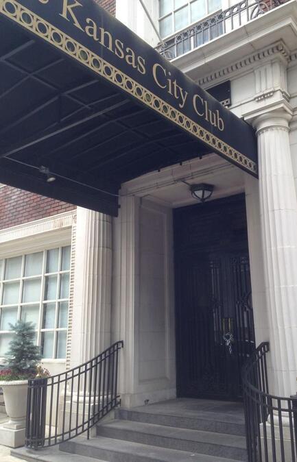 
Closed in May, the Kansas City Club building was sold Tuesday at a courthouse auction. The property is at 918 and 920 Baltimore Ave.
