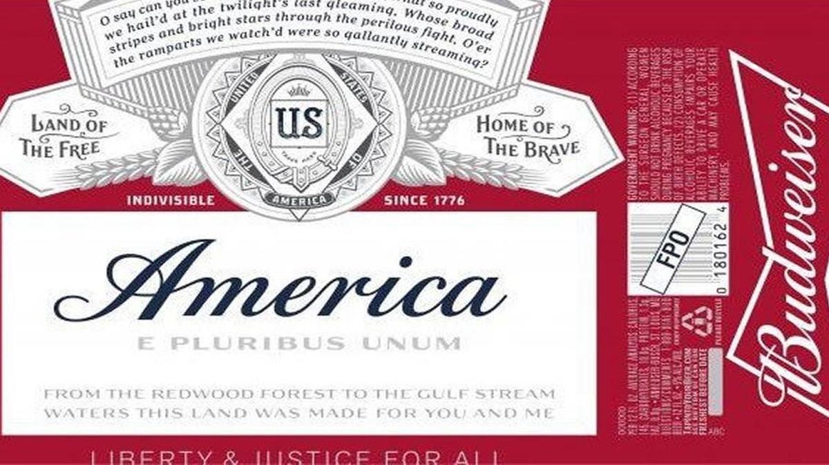 This is Budweiser’s proposed label for this summer.
