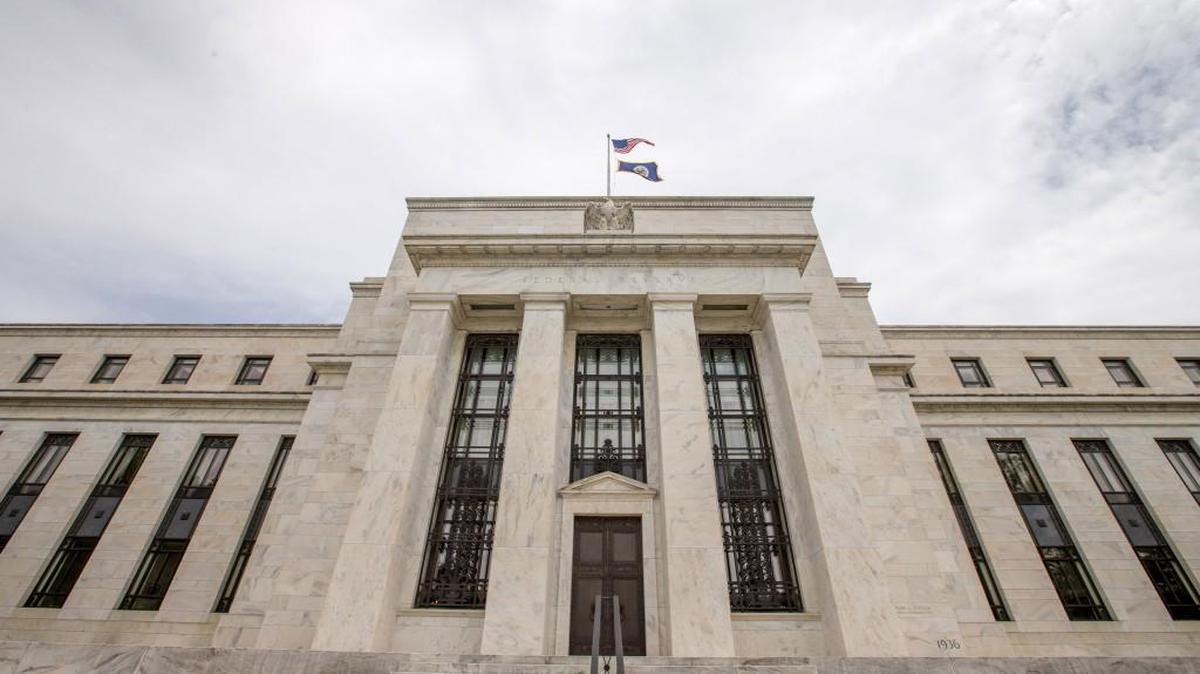 
The Marriner S. Eccles Federal Reserve Board Building in Washington. 
