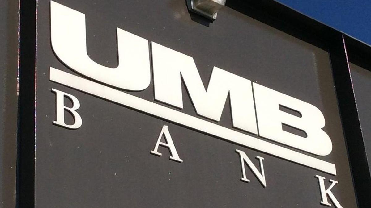A bigger loan portfolio helped UMB Bank’s parent company report a higher profit in the first quarter this year.