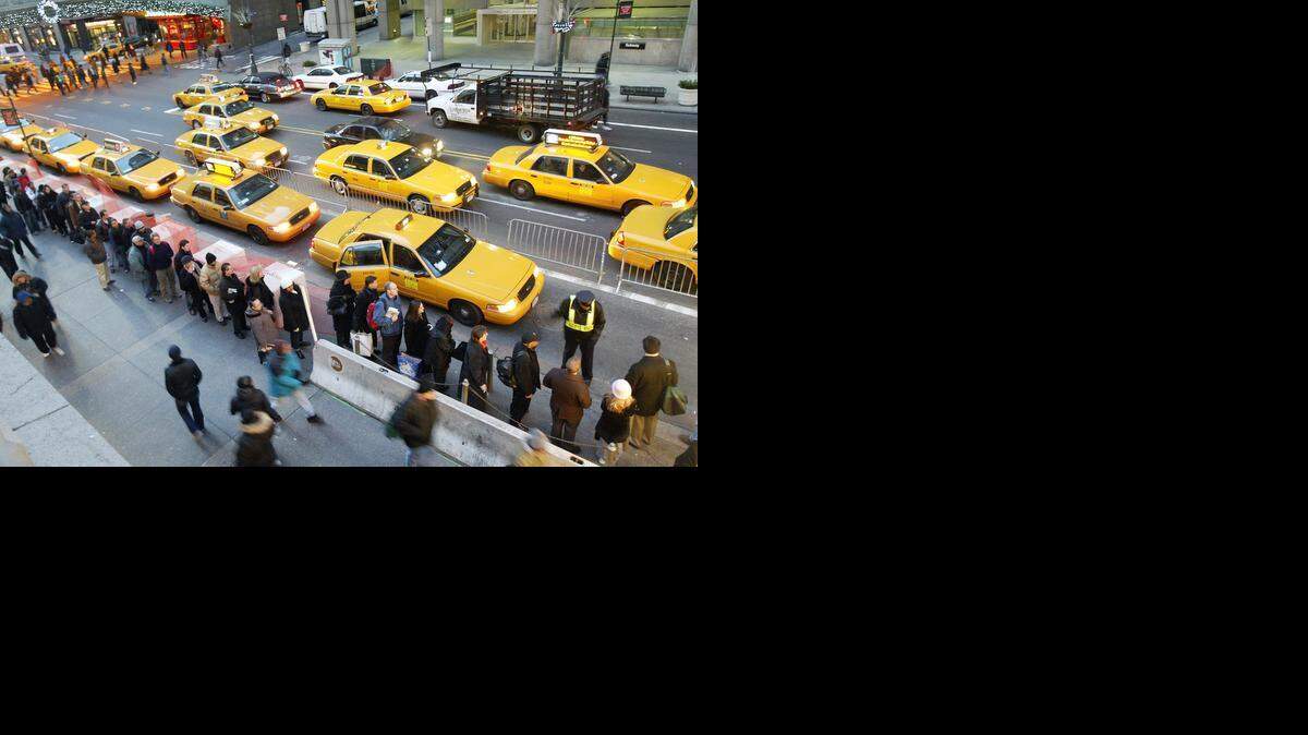 
A decade ago, morning rush hour commuters lined up for cabs outside Grand Central Station in New York. Now, Uber cars, often black sedans that can be summoned with smartphone apps, outnumber the yellow taxis that city riders have hailed with a whistle and a wave for generations. 

