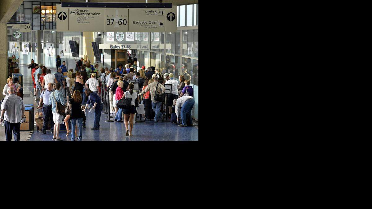 
Data from the Kansas City Aviation Department showed that 4.9 million travelers flew in and out of KCI over the first six months of 2014.
