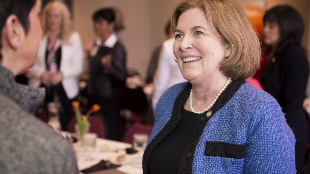 
Esther George, president of the Federal Reserve Bank of Kansas City, will speak next Friday on the economy and monetary policy in Omaha.
