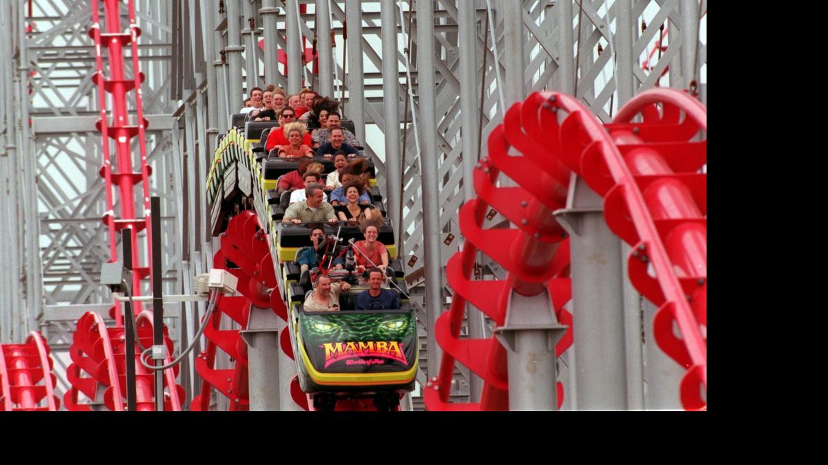 
The Mamba is a featured attraction at Worlds of Fun
