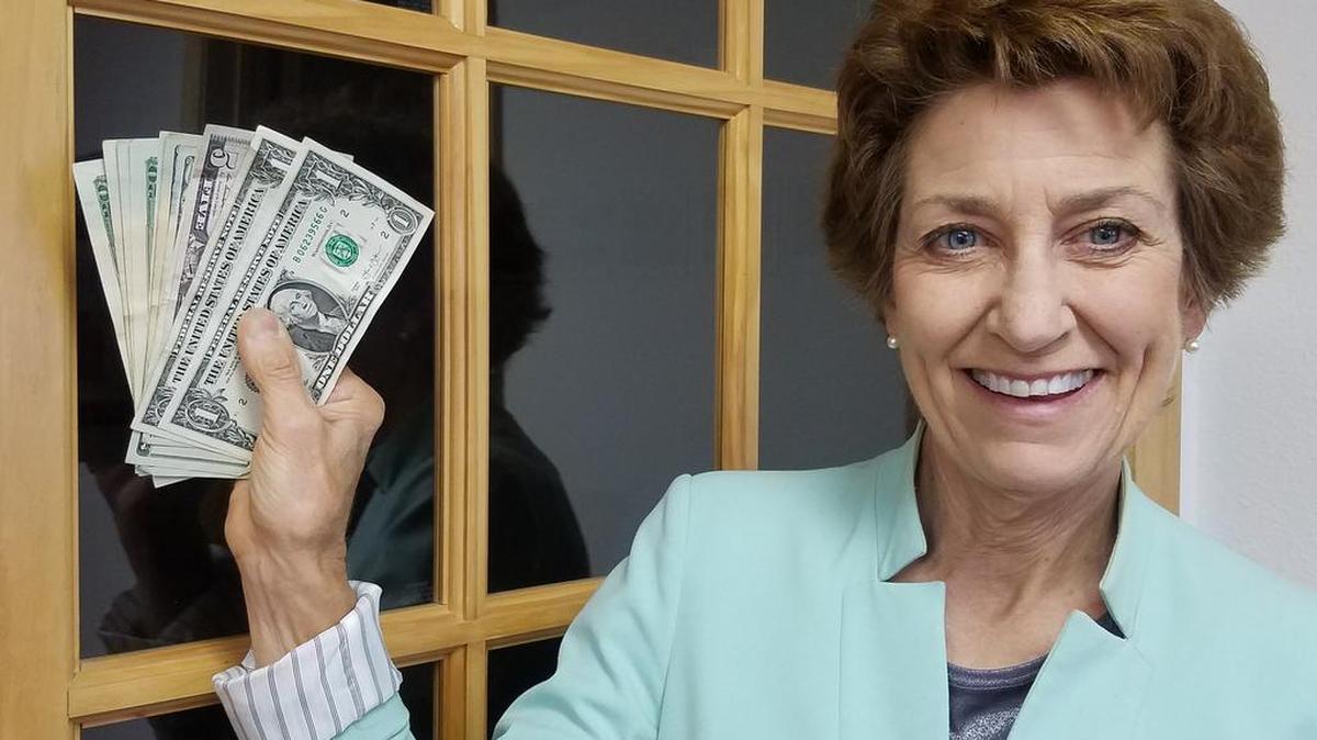 Coming into a lot of money? Sandi Weaver would advise you not to go on a spending spree.