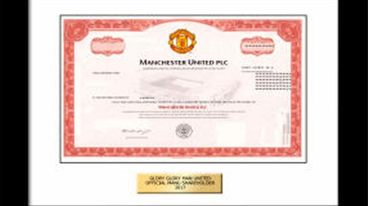 GiveAshare offers one-share ownership in about 110 companies, including Manchester United.