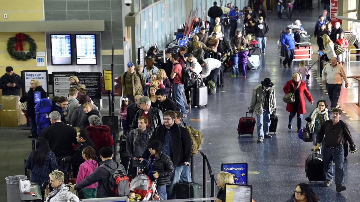 
The Kansas City Aviation Department said 903,354 passengers arrived at and departed from Kansas City International Airport during the month. 

