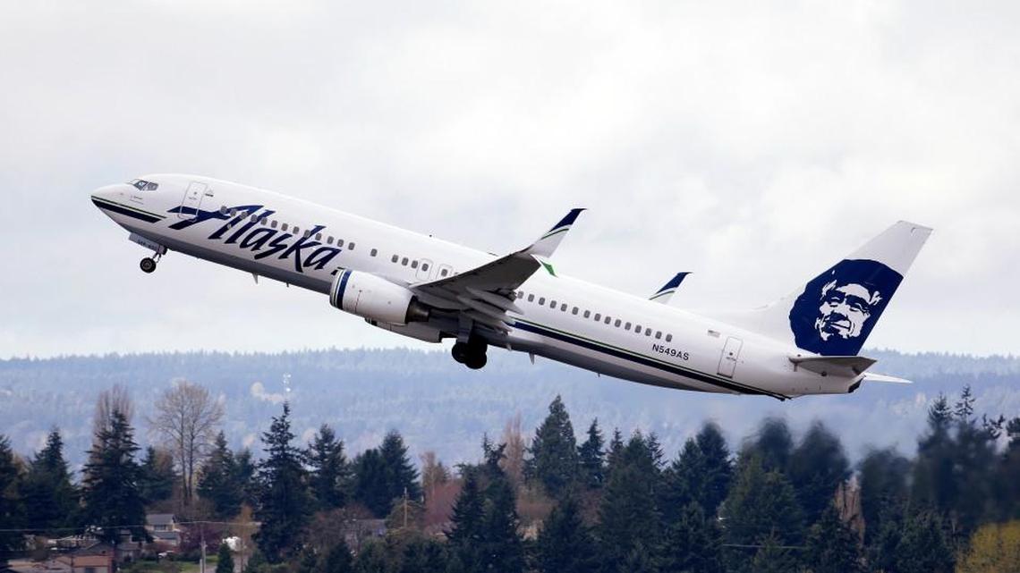 A San Diego man was banned from flying on Alaska Airlines after he was accused of touching a flight attendant’s buttocks during a flight.