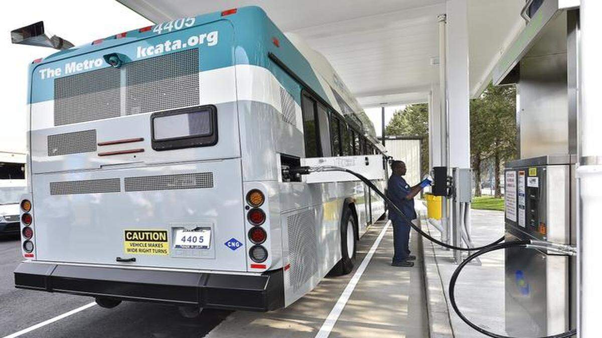 
The Kansas City ATA opened a compressed gas fueling station in August.
