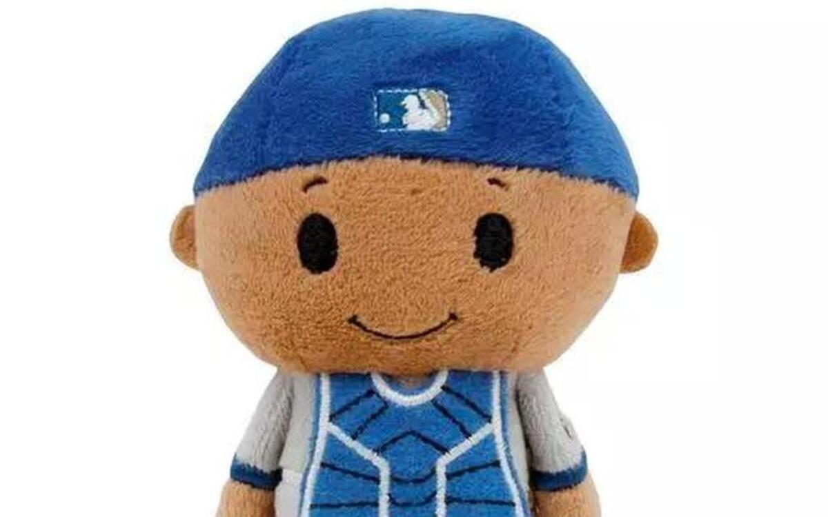 Royals catcher Salvador Perez is now a Hallmark Itty Bitty figure.