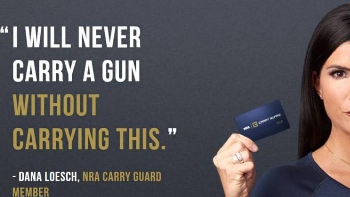 A screenshot of the NRA Carry Guard website, which is a liability insurance program for gun owners that was administrated by Overland Park-based Lockton Affinity. Lockton Cos., a Kansas City-based insurance brokerage, said on Monday that it will discontinue brokering National Rifle Association-branded insurance plans meant to cover policyholders involved in shooting incidents.