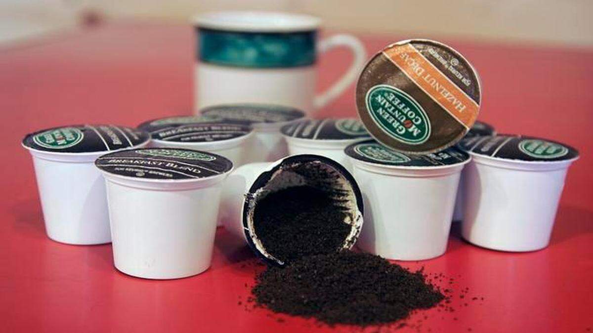 
The trash produced by the single-use coffee pods concerns their inventor, John Sylvan.
