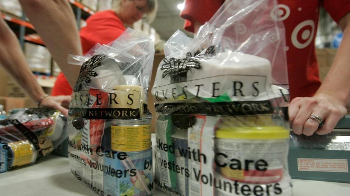 A food drive for Harvesters is part of the American Royal Rodeo this year.