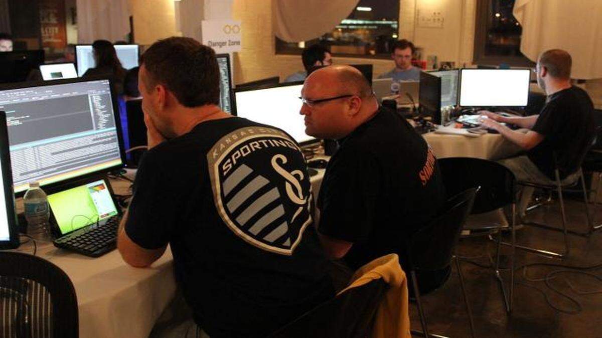 
Web professionals worked overnight at last year’s Nerdery Overnight Website Challenge in Kansas City. This year’s event runs May 2-3.
