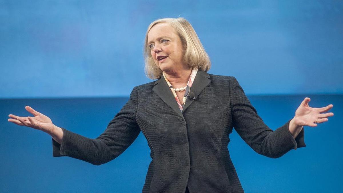 Ever since she took over as Hewlett-Packard’s CEO, Meg Whitman has had to come to grips with a company whose size was out of sync with demand for its products.
