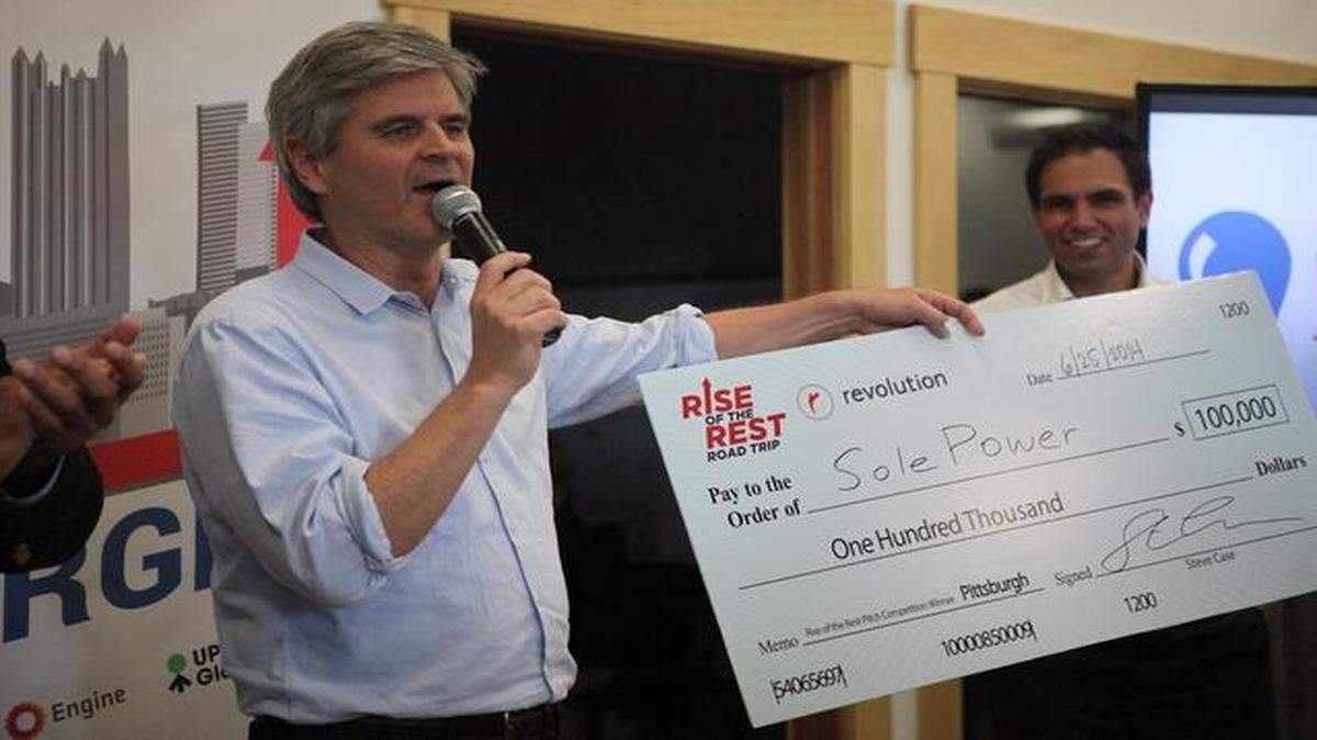 
AOL co-founder Steve Case was one of the judges in the Kansas City competition.
