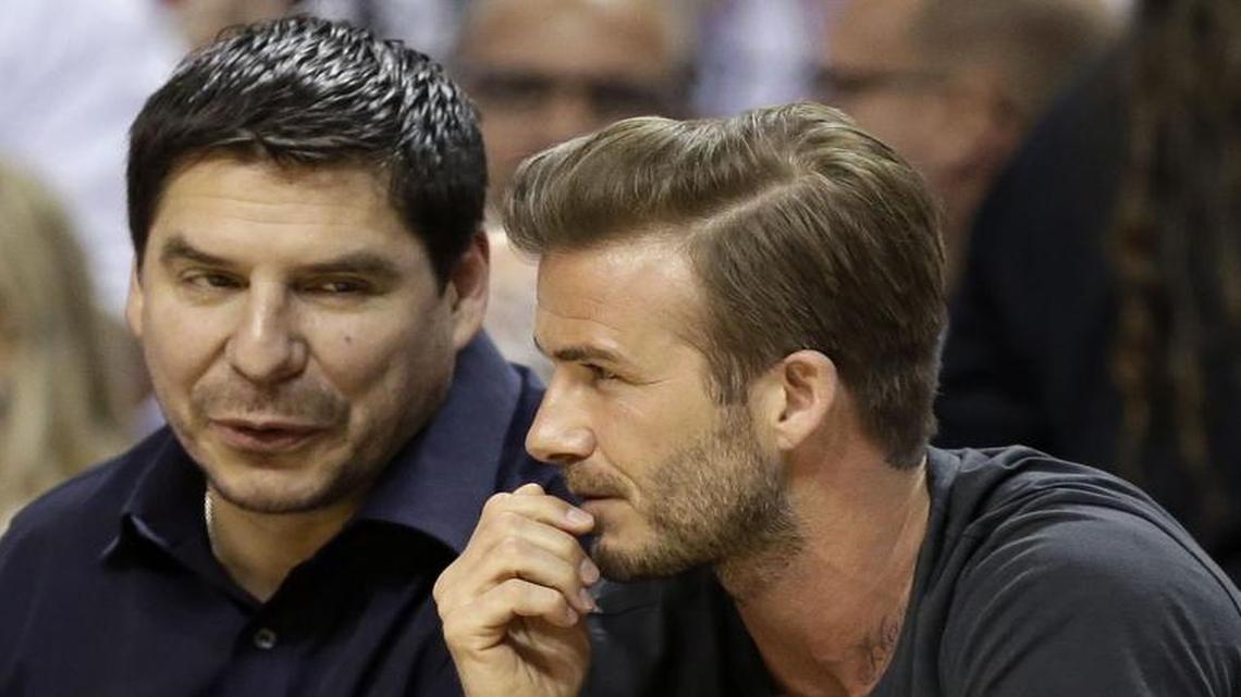 
Marcelo Claure has teamed with soccer star David Beckham in a push to bring a Major League Soccer franchise to Miami. 
