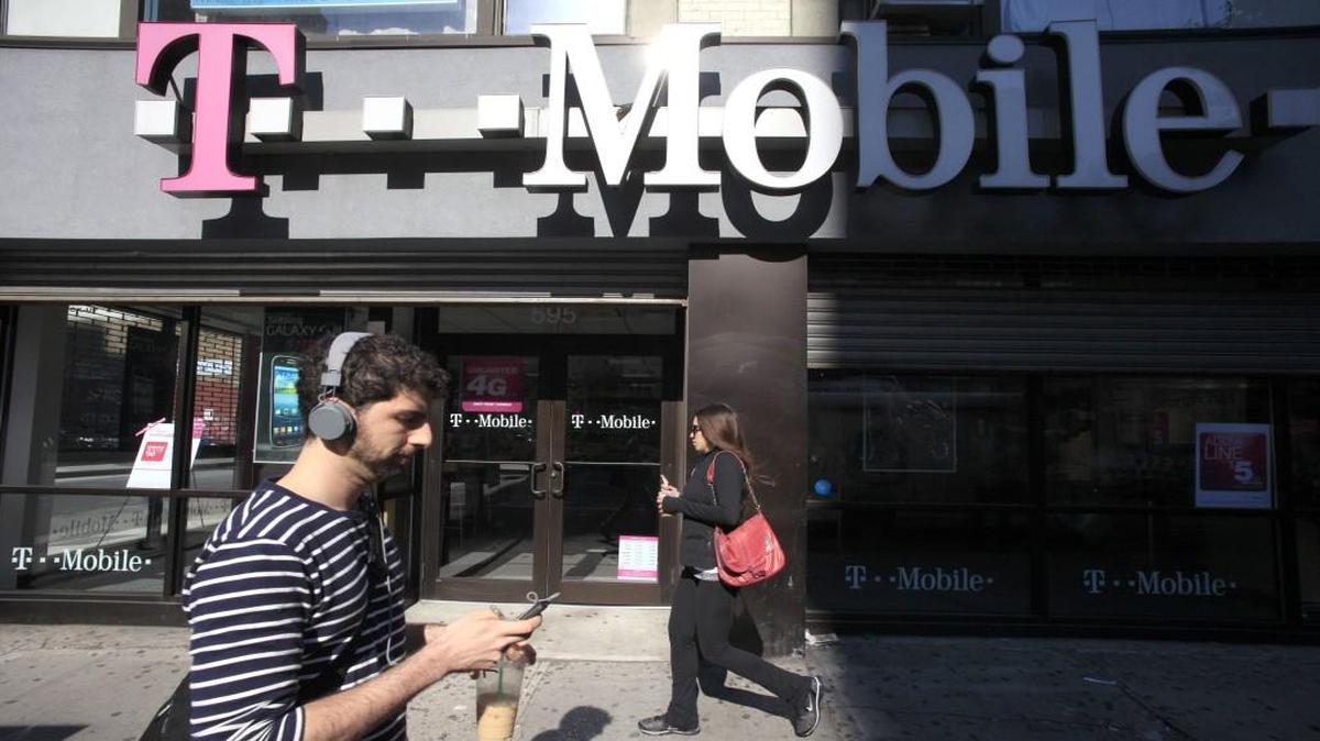 First-quarter net income at T-Mobile US was $479 million. On a per share basis, the earnings amounted to 56 cents, the company said. Sales of $8.6 billion compared with the $8.43 billion average estimate.