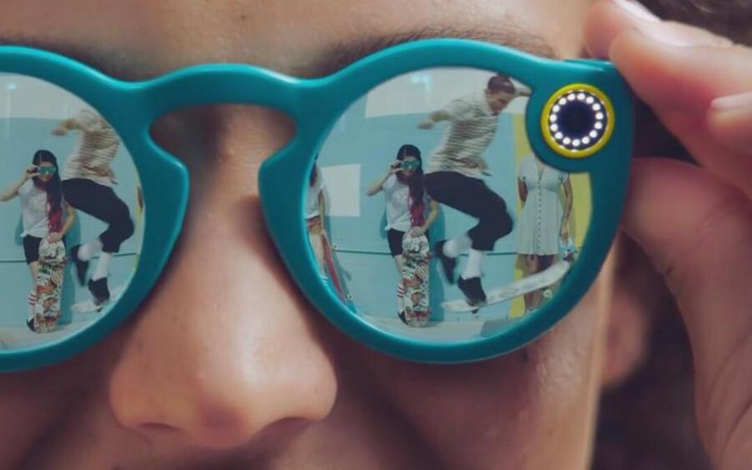 Spectacles are sunglasses with an integrated video camera that makes it easy to create Memories.