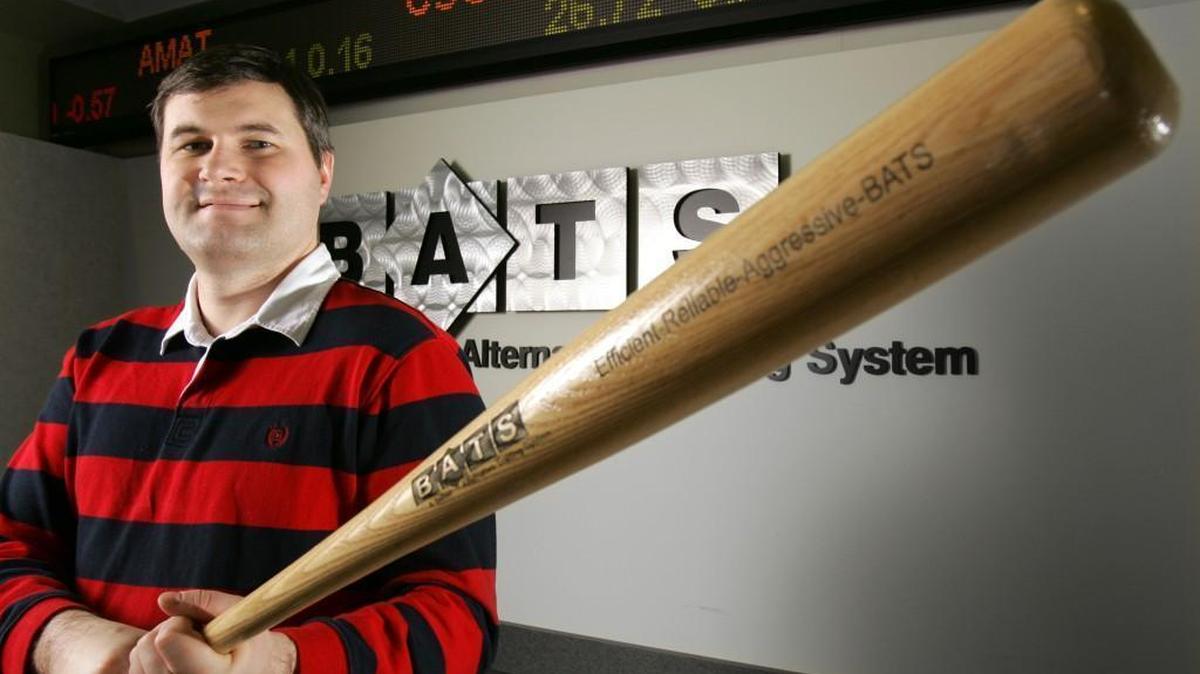 Dave Cummings, shown in a 2007 photo, formed Bats Global Markets as a “better alternative trading system” in the face of mergers among equity trading centers that he felt left too little competition to benefit traders like himself.