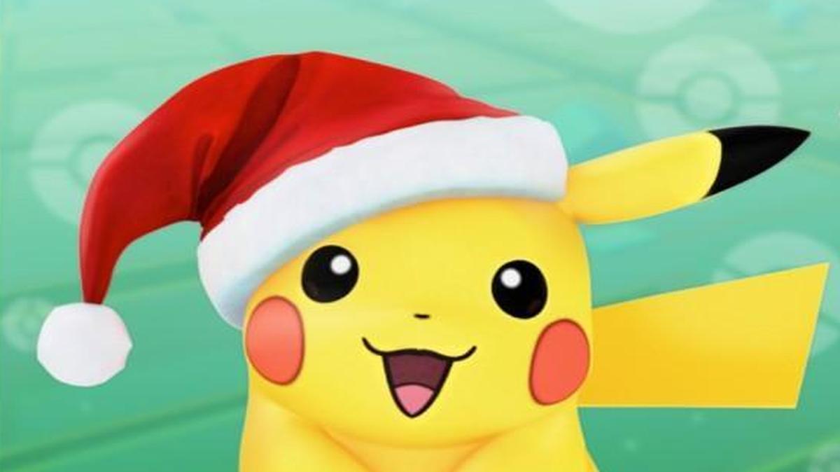 Niantic announced that, starting on Monday, a limited edition Pikachu will be wearing a festive hat to celebrate the holiday season.