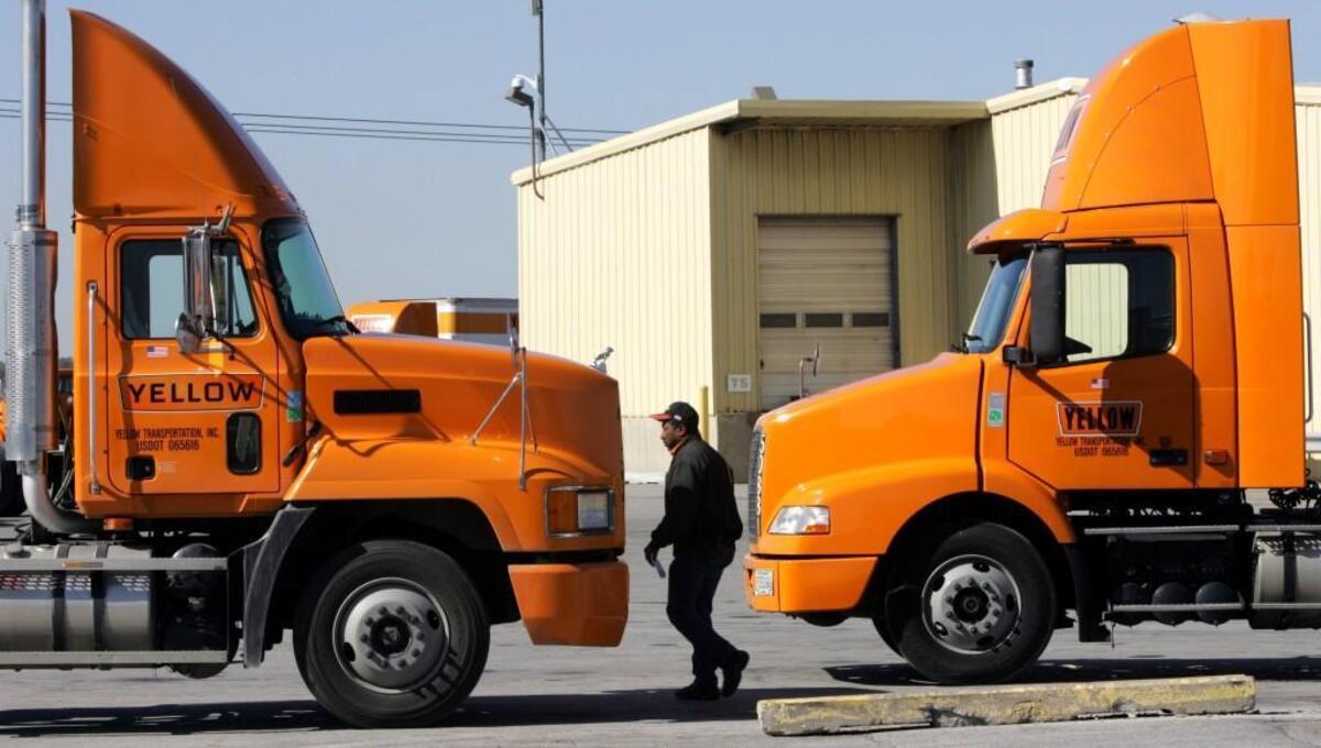 Overland Park-based trucking company YRC Worldwide Inc. reported a decline in its first-quarter freight tonnage per day from last year. The firm also said it lost $12 million for the quarter, compared with a loss of $21.6 million last year.
