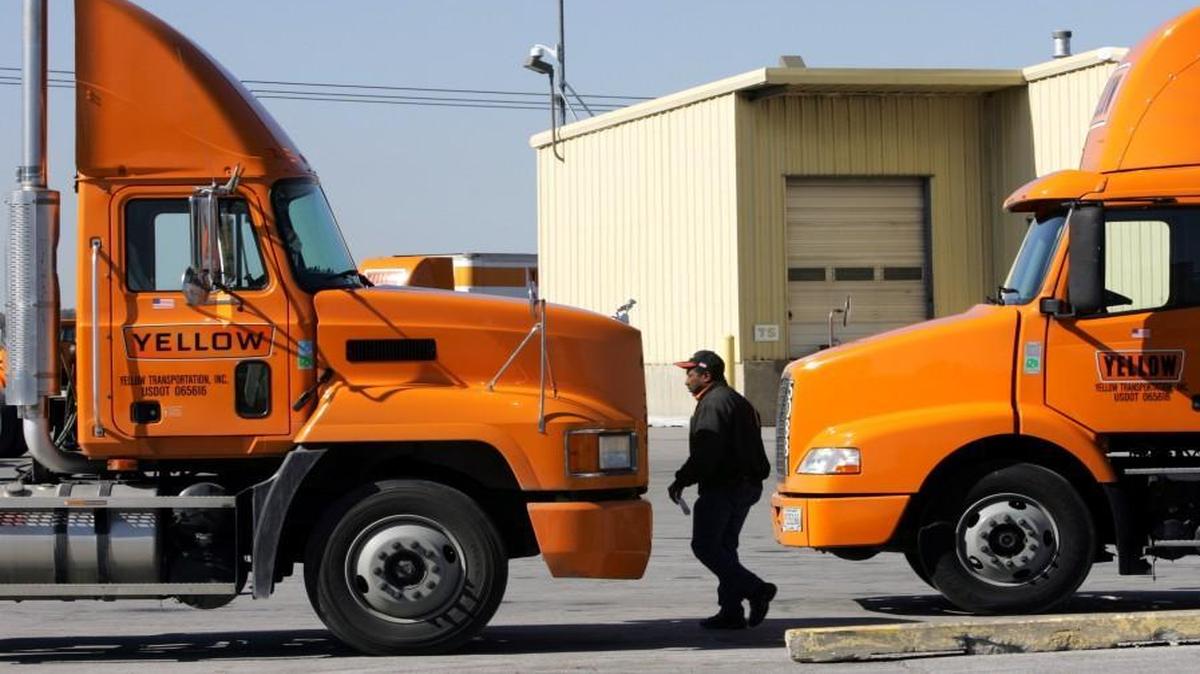Overland Park-based trucking company YRC Worldwide Inc. reported a decline in its first-quarter freight tonnage per day from last year. The firm also said it lost $12 million for the quarter, compared with a loss of $21.6 million last year.