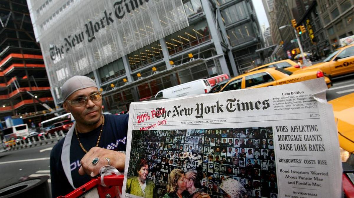 The New York Times Co. had revenue of $367 million and net income of just over $9 million in the third quarter.