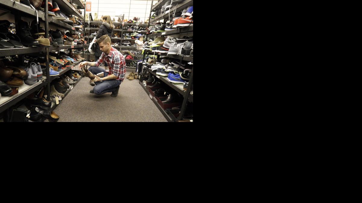 
Customers shop at Nordstrom Rack in Schaumburg, Ill. 
