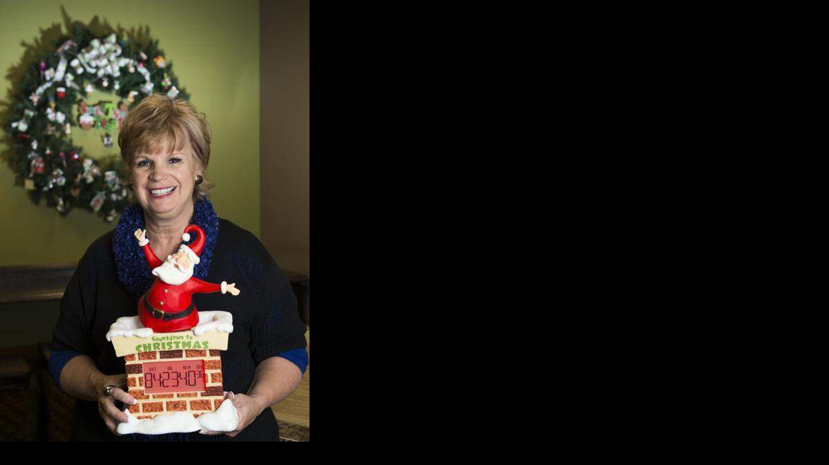 
Nicki Pierce offers ornaments year round, especially Hallmark items, through her Hooked on Ornaments business.
