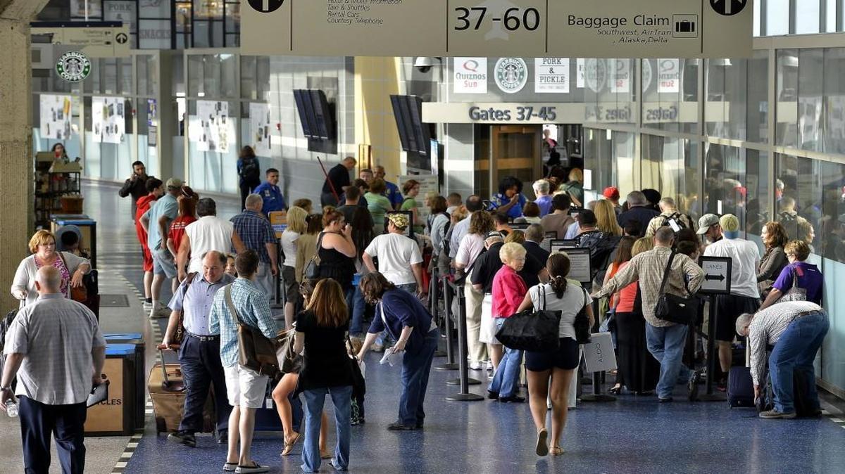 
The Kansas City Aviation Department reported that total July passenger traffic at KCI reached 1.02 million, up 3.9 percent from the same month in 2014.


