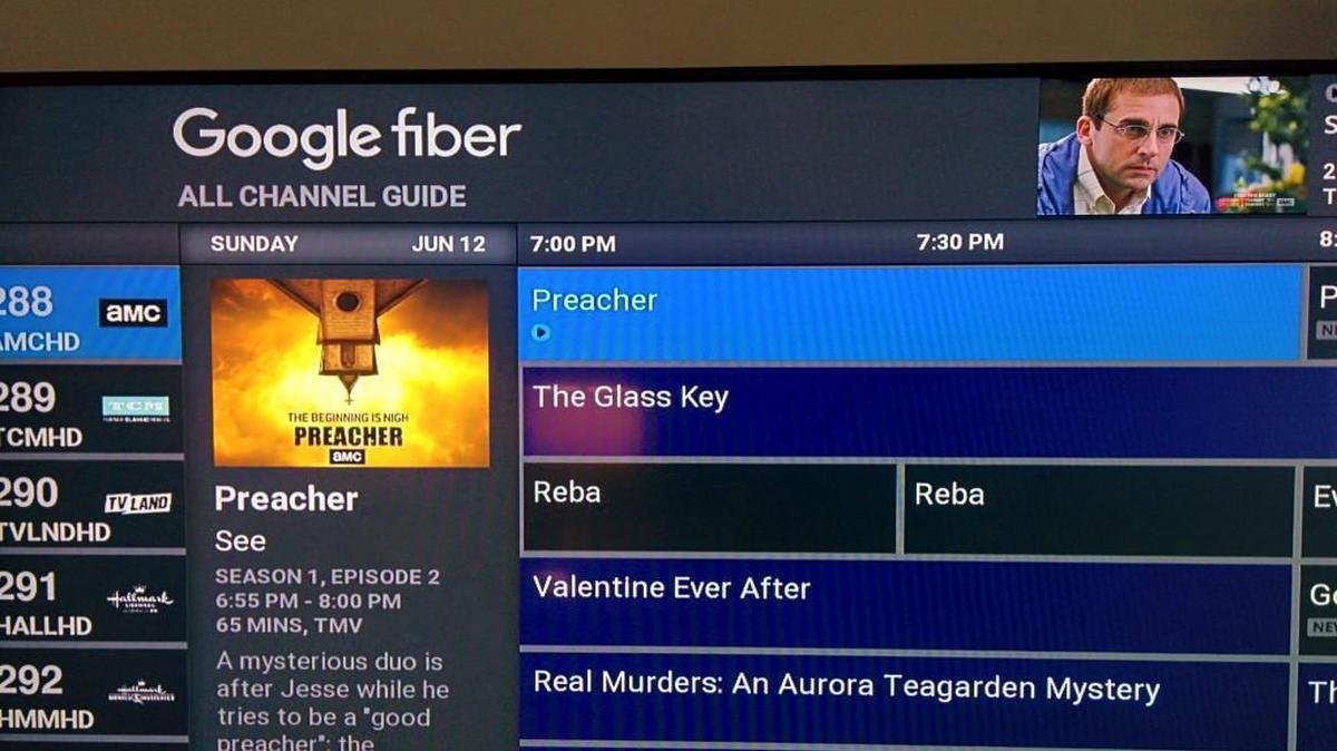 The AMC channel began showing up on Google Fiber in Kansas City on Tuesday.