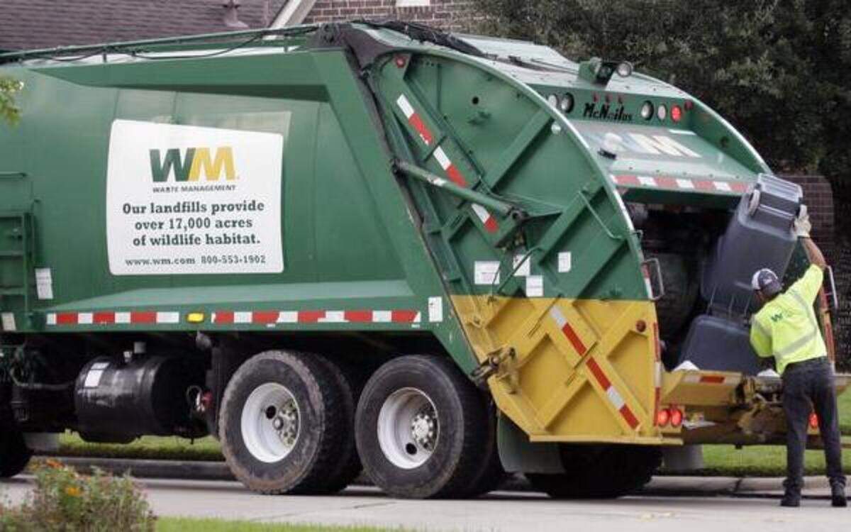 Waste Management is big nationally but not in the Kansas City area.