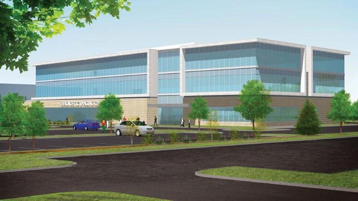 A rendering of VanTrust’s forthcoming building at 6650 W. 110th Street in Overland Park