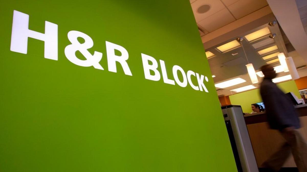 H&R Block said it gained a larger share of the tax preparation business, though it saw a decline in the number of tax returns it prepared for clients.