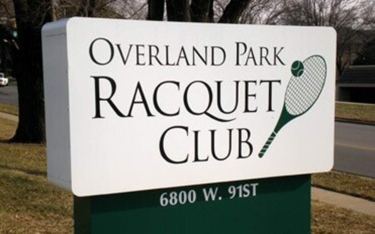 
The Overland Park Racquet Club has 350 members and is open to the public.
