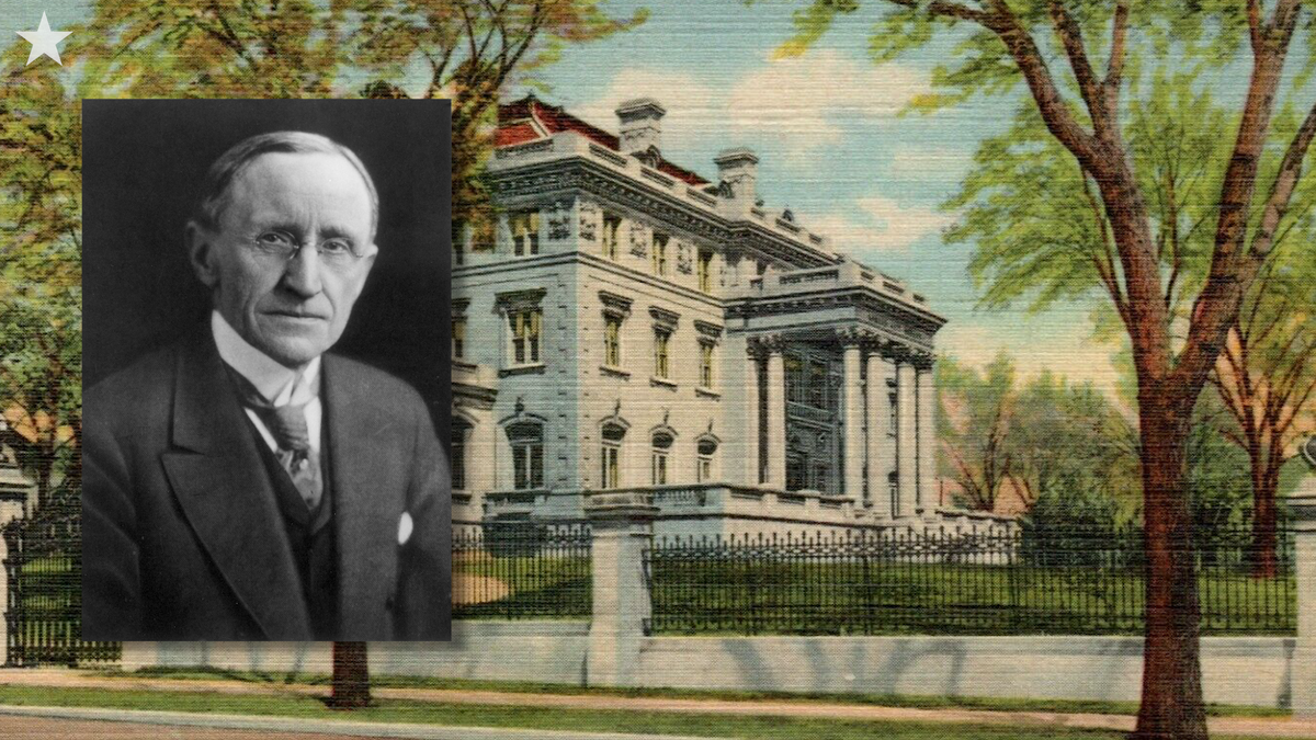 Lumber baron R.A. Long built his home, Corinthian Hall, on Gladstone Boulevard in 1910. It’s now the Kansas City Museum.