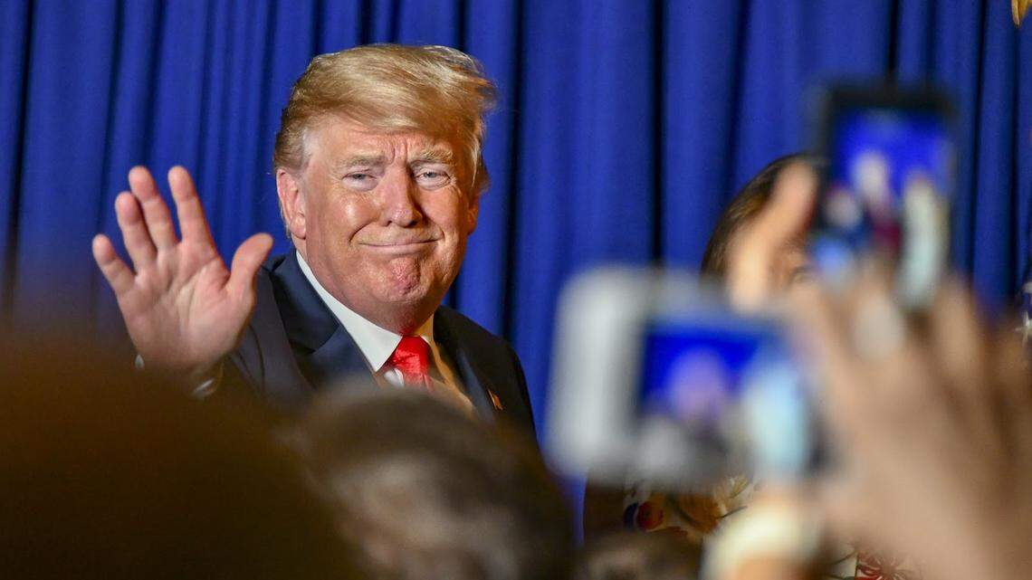 Former President Donald Trump in 2018.