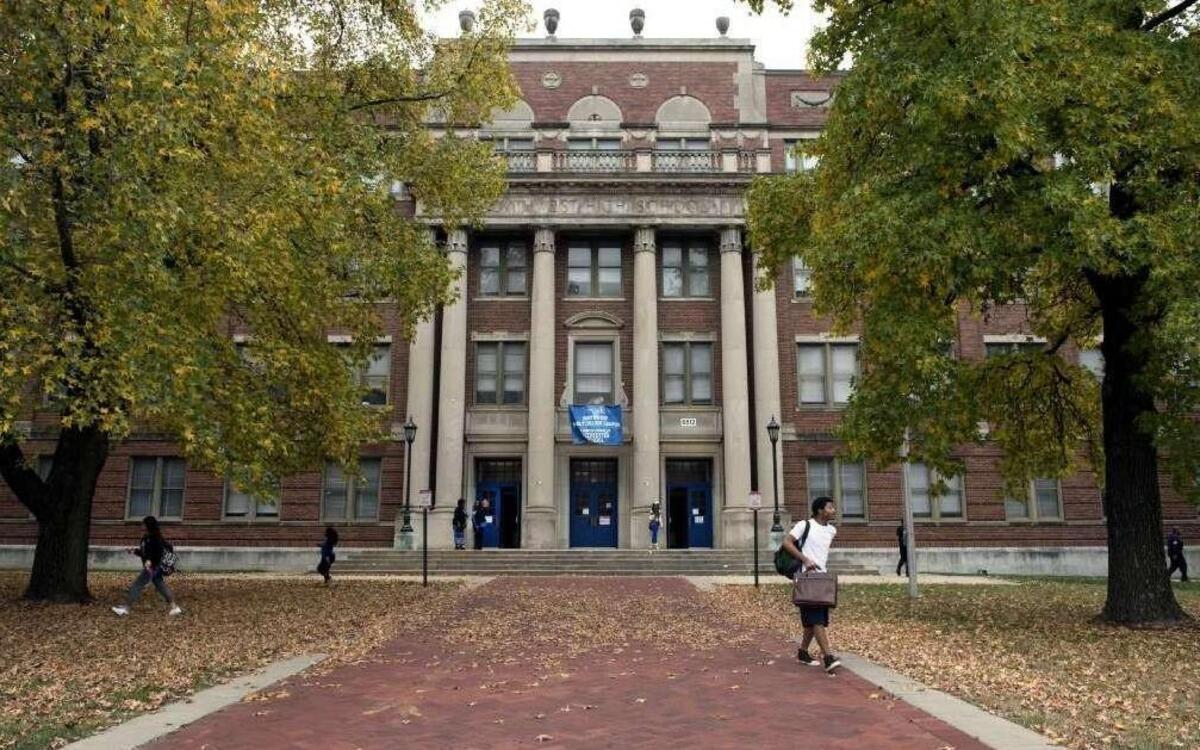 Kansas City’s Southwest High School, closed in 2016, will serve as a temporary home for St. Peter’s School as the Catholic school is renovated this summer and fall.