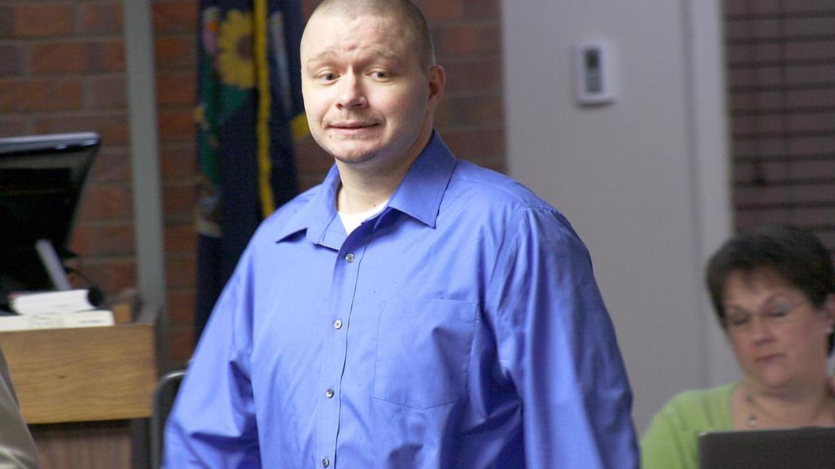 Kyle T. Flack, of Ottawa, re-enters the Franklin County District Court, 301 S. Main St., Ottawa, in 2016 during a hearing.