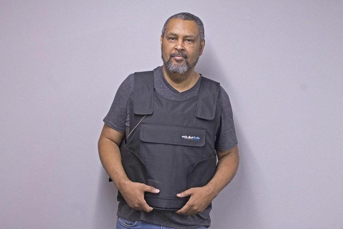Kevin Willmott, University of Kansas professor of film and media studies, wore a bulletproof vest to class this week in protest of a Kansas law that allows concealed handguns on campus.