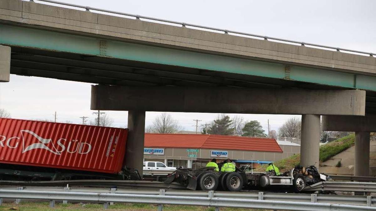 Traffic in both directions on U.S. 50 was closed for several hours Thursday after a single-vehicle accident killed Alan Tate of Kansas City, Kan.