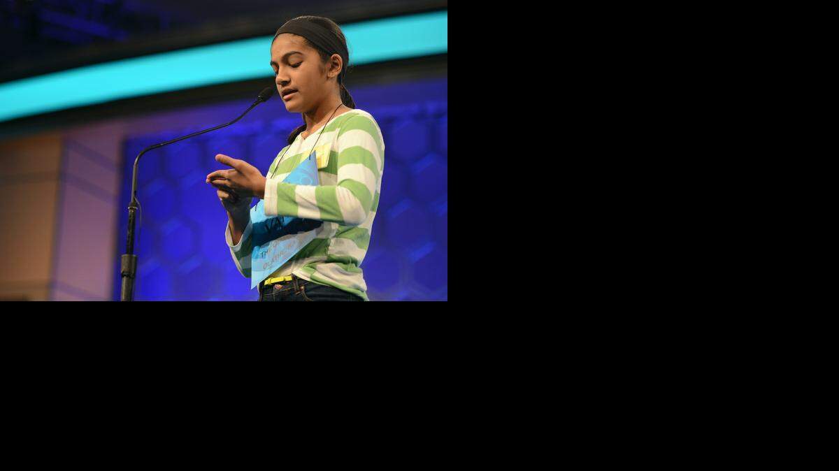 
Vanya Shivashankar of Olathe on Wednesday earned a spot among the semifinalists advancing to Thursday’s competition in the Scripps National Spelling Bee.
