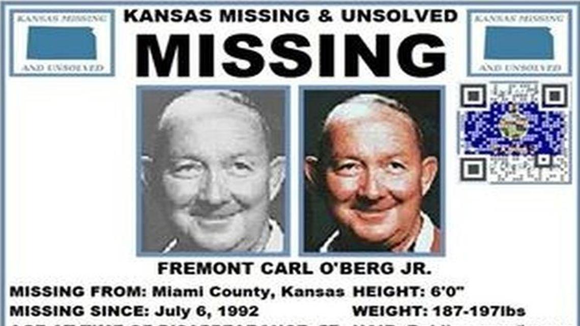 
Fremont O’Berg, a resident of rural Paola, Kan., vanished more than 23 years ago.
