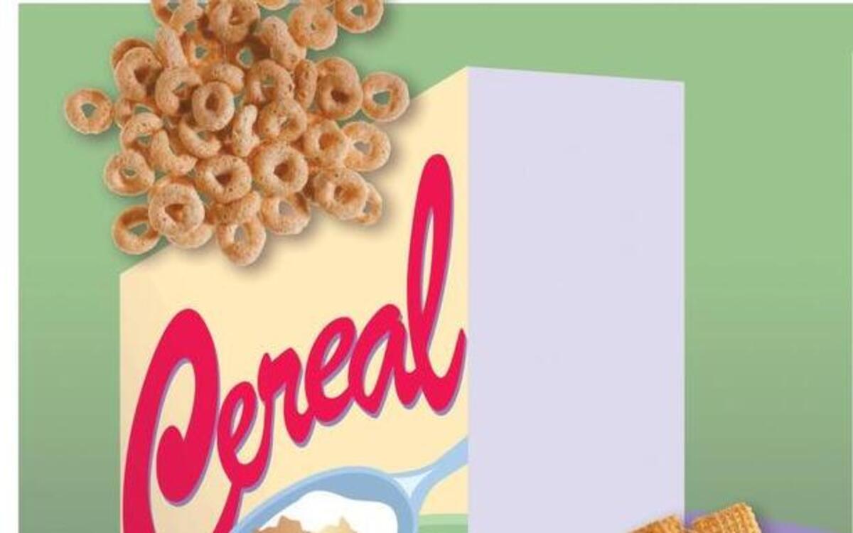 Most cereal boxes feature a “serving suggestion” (if you look at the tiny type).