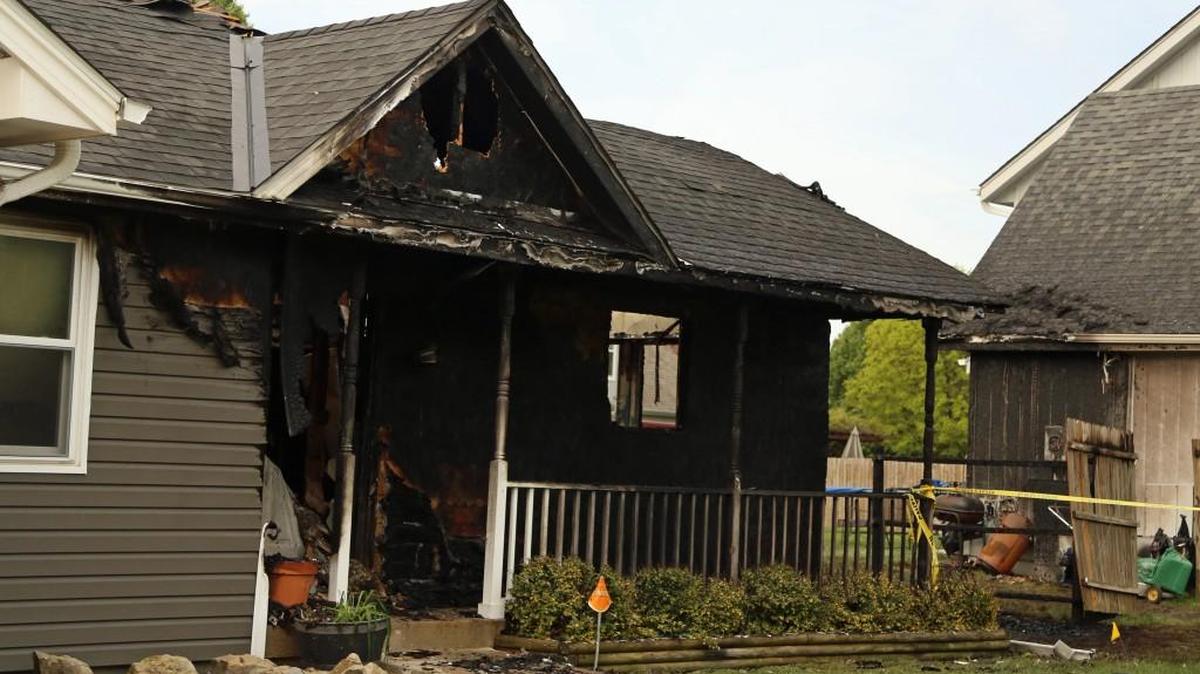 Fire destroyed a single-family house at 713 S.E. 11th St. in Lee’s Summit and also damaged the house next door. All the occupants escaped without injuries.