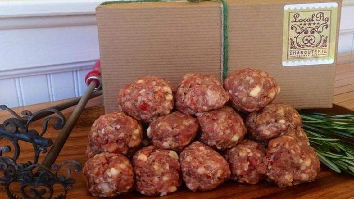 
This is the second year that the Local Pig has offered the holiday meatball box. For every box of two dozen meatballs a customer buys, the Local Pig will donate a box to Harvesters.
