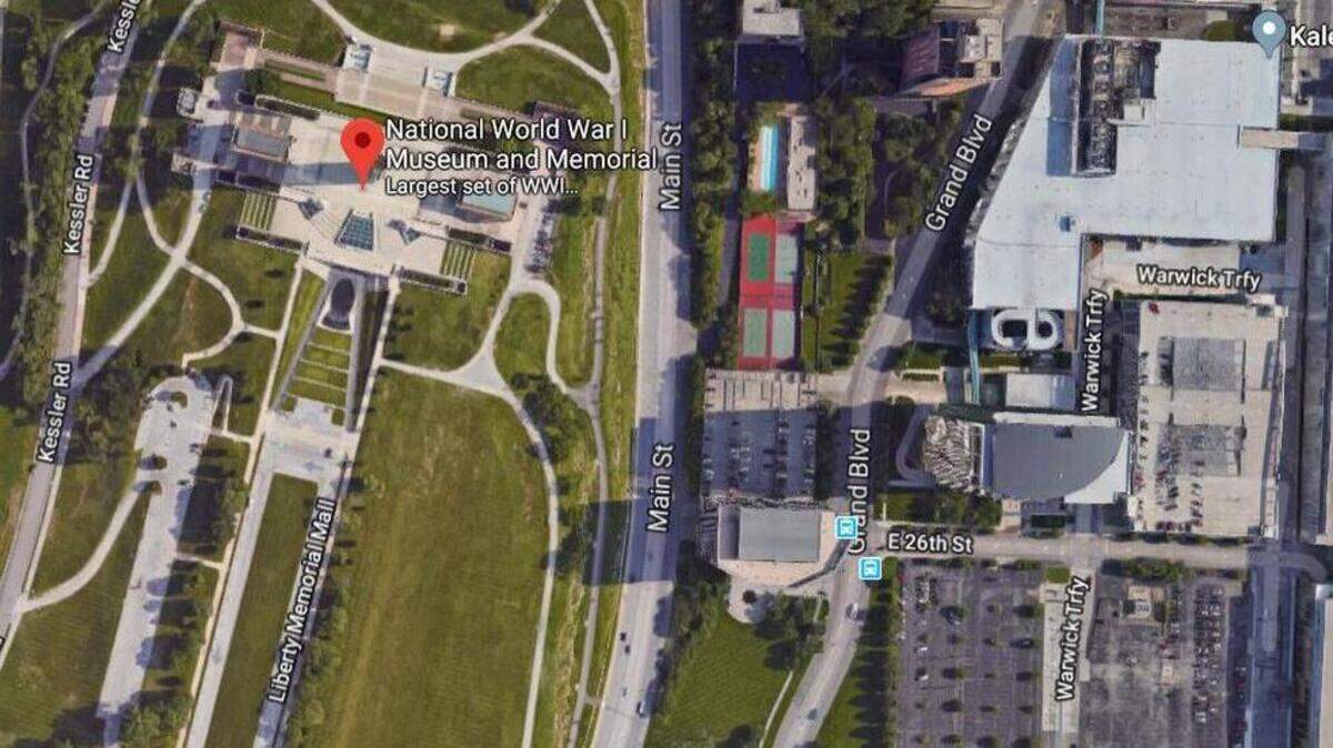 The $2.5 million project will require the removal of a 21-foot tall layer of shale along the east side of the World War I memorial hill. Construction will constrict Main Street between Crown Center and the Liberty Memorial.