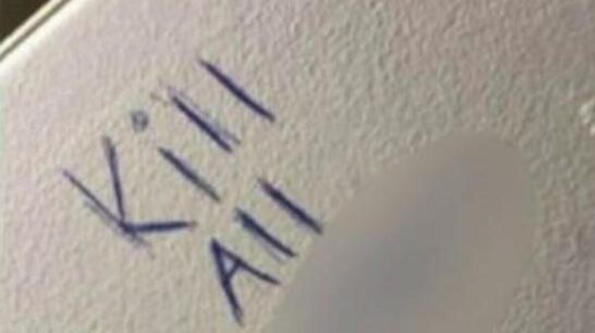 A racial slur was reportedly found inside Piper High School and prompted students to plan to protest.
