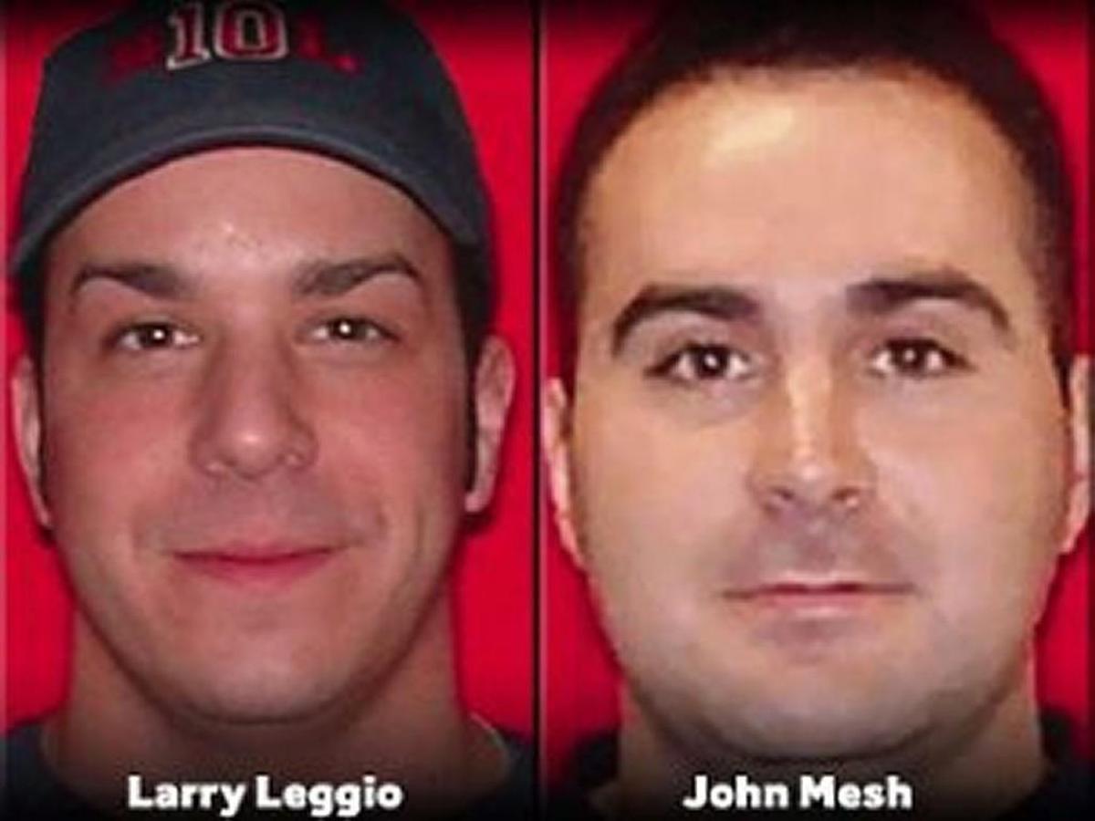 Two Kansas City firefighters were killed when an exterior brick wall collapsed on them.